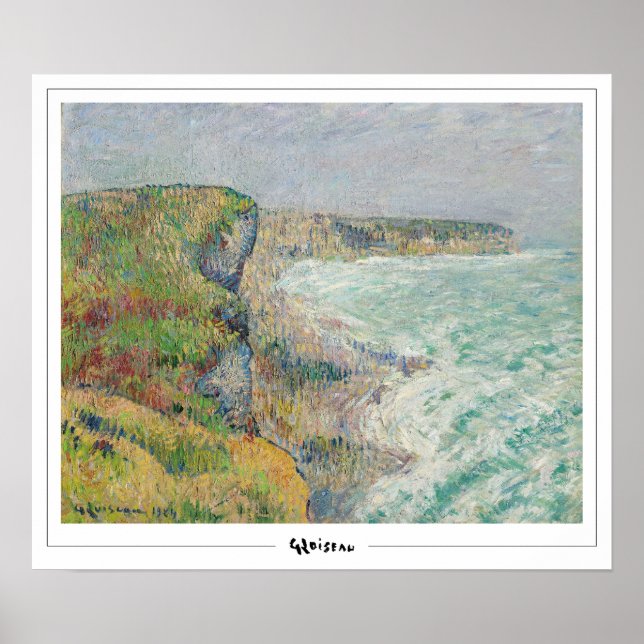 Poster d'art Gustave Loiseau Zedign #392 (Devant)