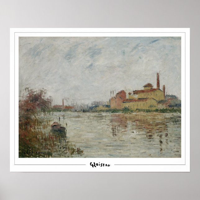 Poster d'art Gustave Loiseau Zedign #400 (Devant)