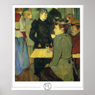 Poster d'art Henri de Toulouse-Lautrec Zedign #103