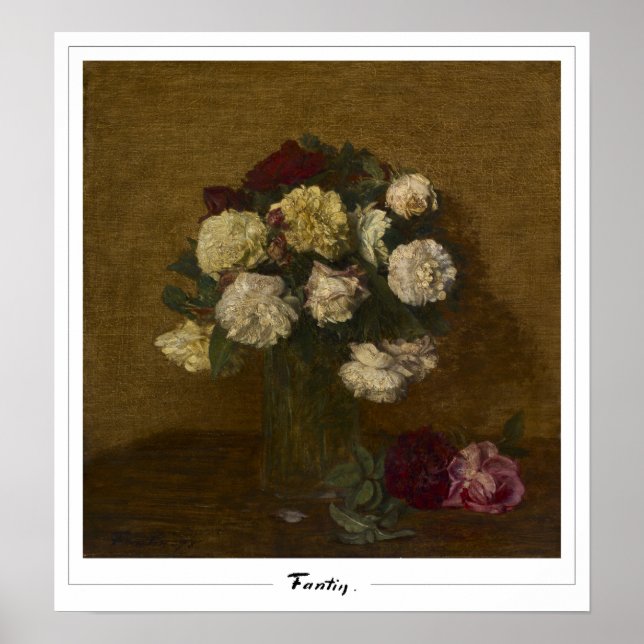 Poster d'art Henri Fantin-Latour Zedign #2 (Devant)