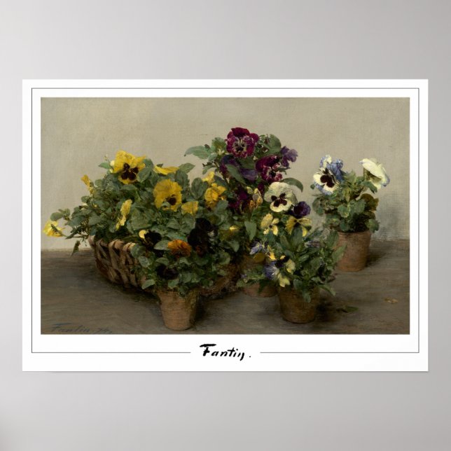 Poster d'art Henri Fantin-Latour Zedign #208 (Devant)