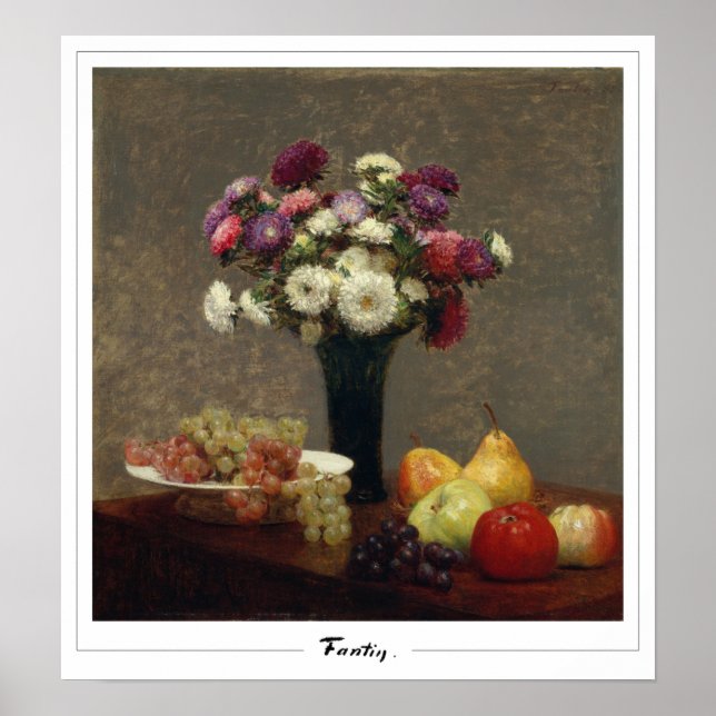 Poster d'art Henri Fantin-Latour Zedign #21 (Devant)
