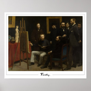 Poster d'art Henri Fantin-Latour Zedign #293