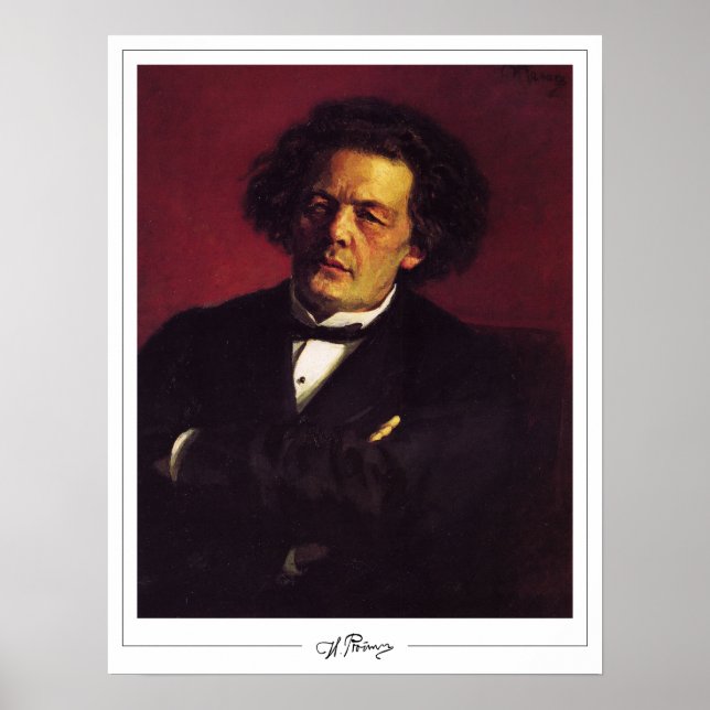 Poster d'art Ilya Repin Zedign #6 (Devant)