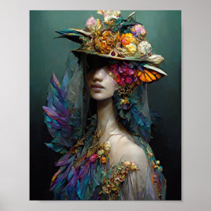 Poster d'art Imaginaire Garden Elf 2