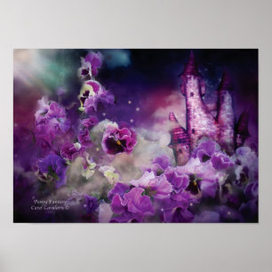 Poster d'art Imaginaire Pansy/Imprimer