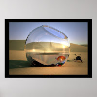 Poster d'art informatique 3D AMIS