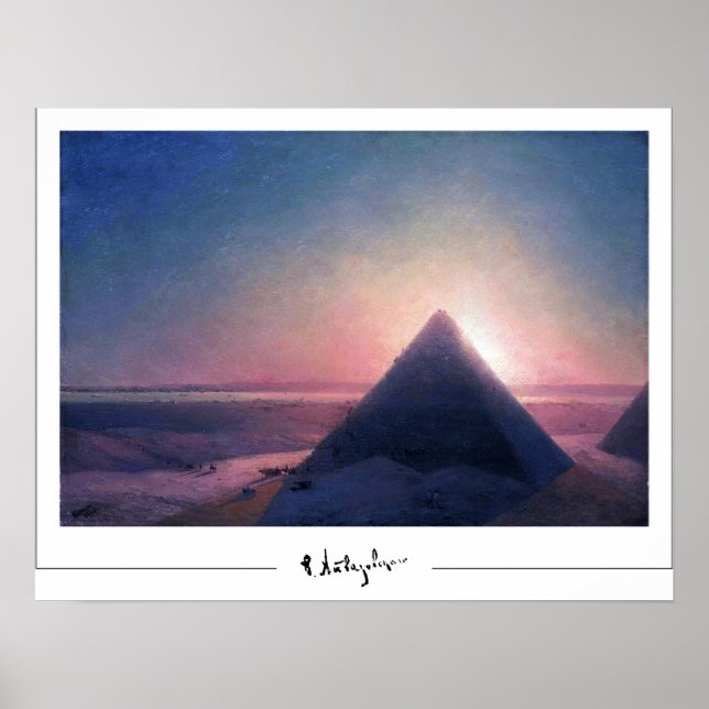 Poster d'art Ivan Aivazovsky Zedign #205 (Devant)