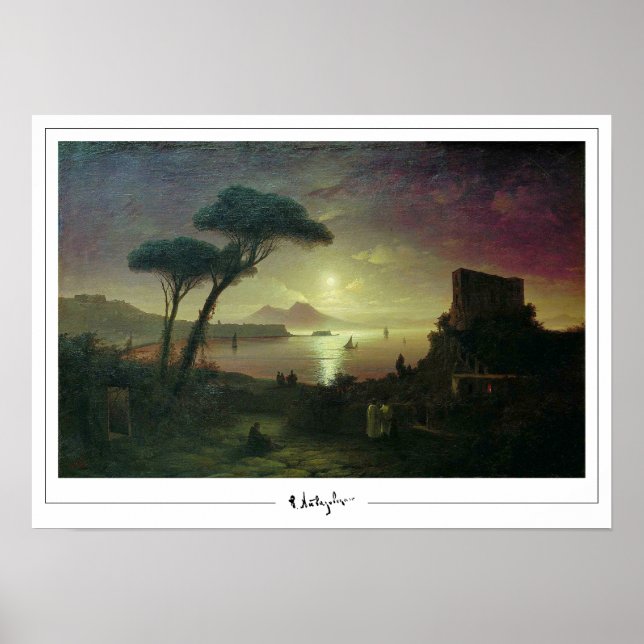 Poster d'art Ivan Aivazovsky Zedign #351 (Devant)