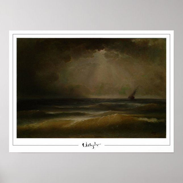 Poster d'art Ivan Aivazovsky Zedign #552 (Devant)