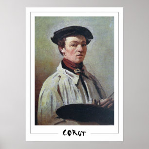 Poster d'art Jean-Baptiste-Camille Corot Zedign #1