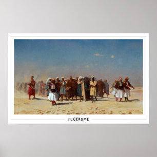 Poster d'art Jean-Léon Gérôme Zedign #106