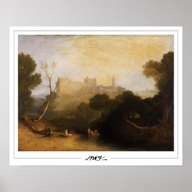 Poster d'art JMW Turner Zedign #10-3 (Devant)
