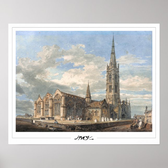Poster d'art JMW Turner Zedign #12-3 (Devant)