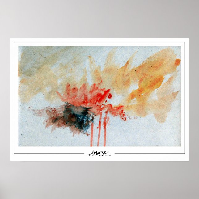 Poster d'art JMW Turner Zedign #151 (Devant)