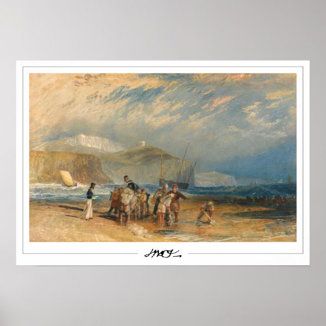 Poster d'art JMW Turner Zedign #21 (Devant)