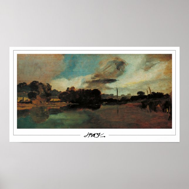 Poster d'art JMW Turner Zedign #22 (Devant)