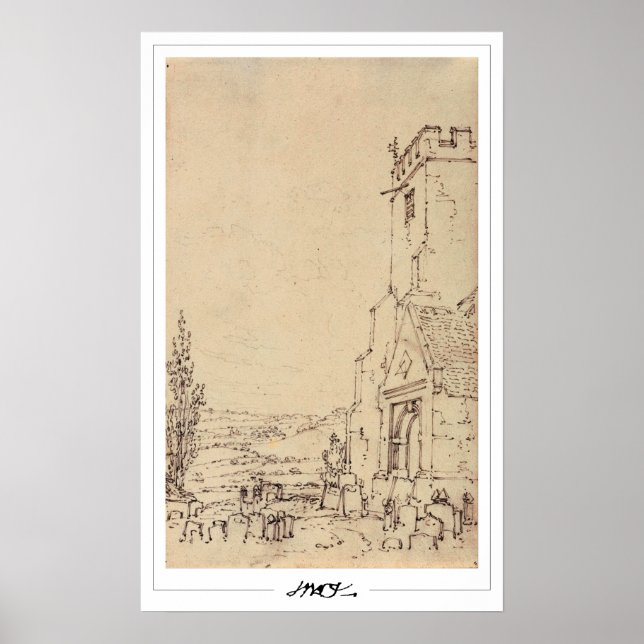 Poster d'art JMW Turner Zedign #233 (Devant)