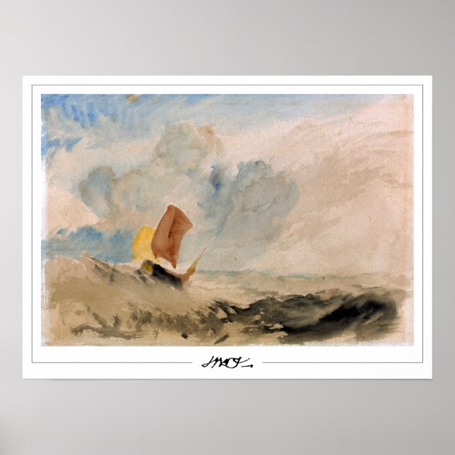 Poster d'art JMW Turner Zedign #393 (Devant)