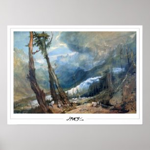 Poster d'art JMW Turner Zedign #40