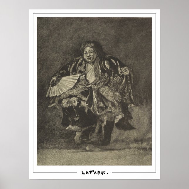 Poster d'art John La Farge Zedign #140 (Devant)