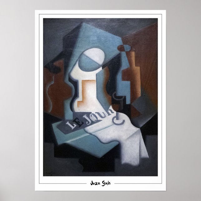 Poster d'art Juan Gris Zedign #169 (Devant)