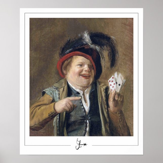 Poster d'art Judith Leyster Zedign #7 (Devant)