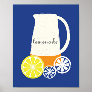 Poster d'art Lemonade Pitcher