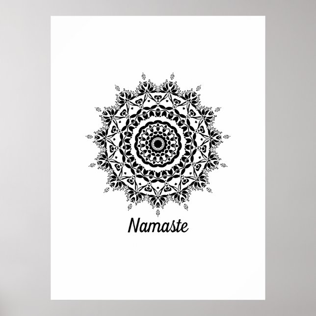 Poster d'art Mandala (Devant)