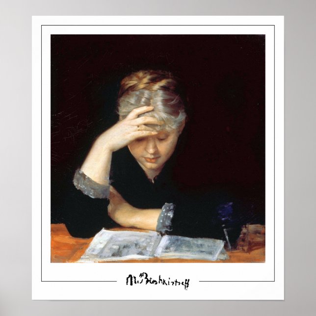 Poster d'art Marie Bashkirtseff Zedign #22 (Devant)