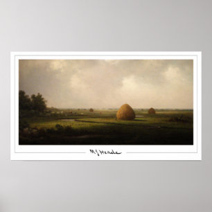 Poster d'art Martin Johnson Heade Zedign #159