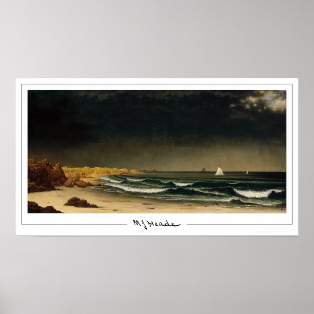 Poster d'art Martin Johnson Heade Zedign #20 (Devant)