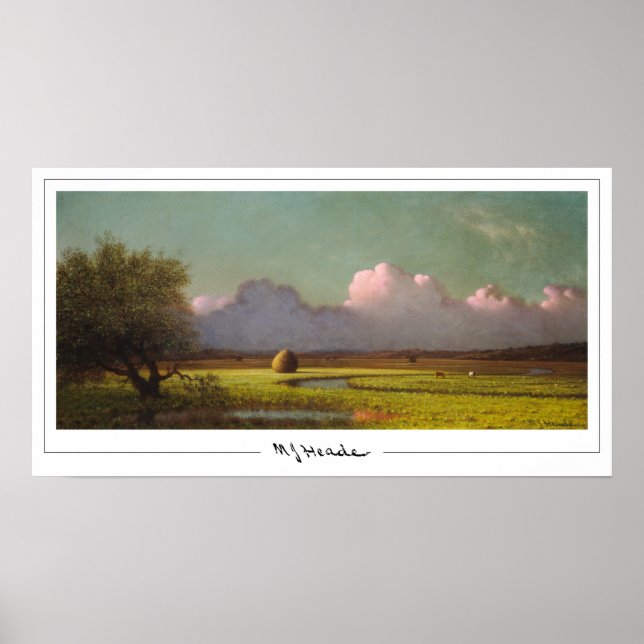 Poster d'art Martin Johnson Heade Zedign #31 (Devant)