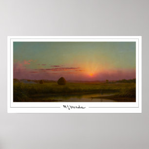 Poster d'art Martin Johnson Heade Zedign #42