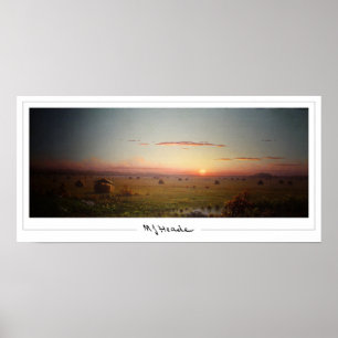 Poster d'art Martin Johnson Heade Zedign #77