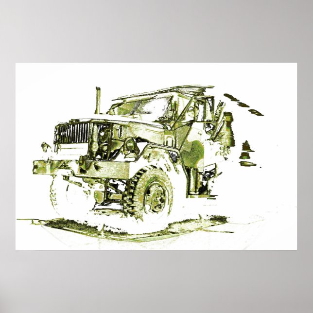 Poster d'art Mother Deuce M35A2 (Devant)