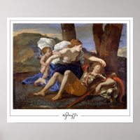 Poster d'art Nicolas Poussin Zedign #2