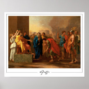 Poster d'art Nicolas Poussin Zedign #210