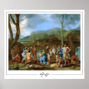 Poster d'art Nicolas Poussin Zedign #239