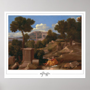 Poster d'art Nicolas Poussin Zedign #250