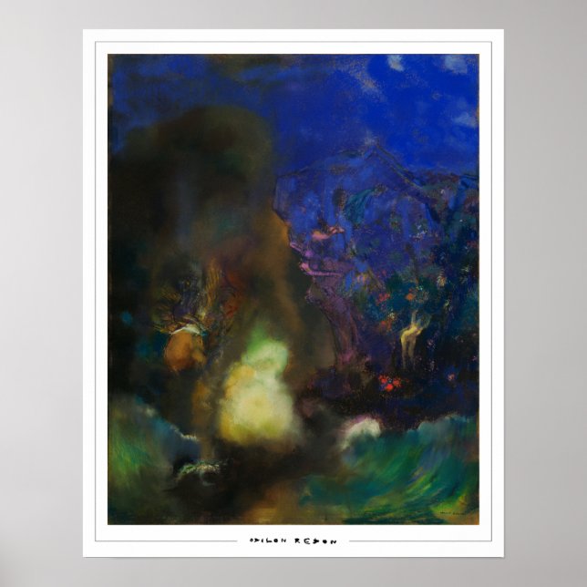 Poster d'art Odilon Redon Zedign #15 (Devant)