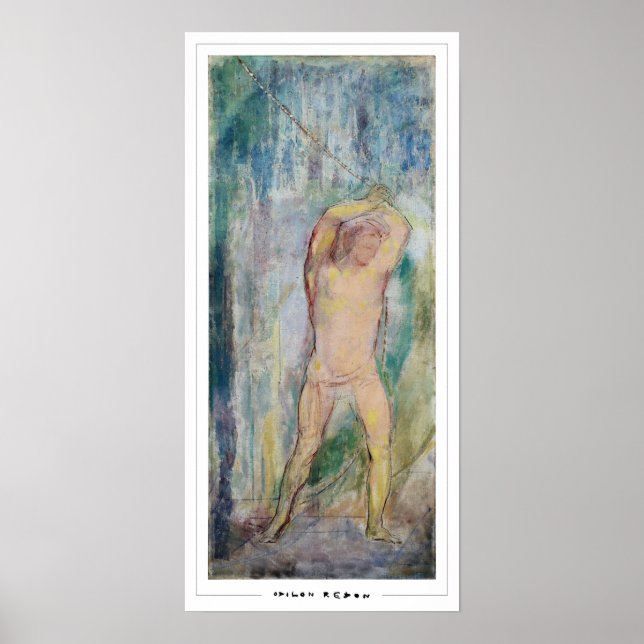 Poster d'art Odilon Redon Zedign #256 (Devant)