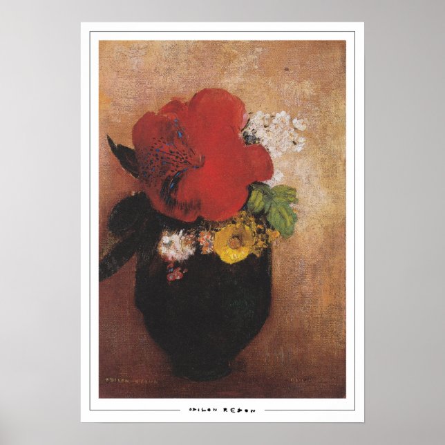 Poster d'art Odilon Redon Zedign #292 (Devant)