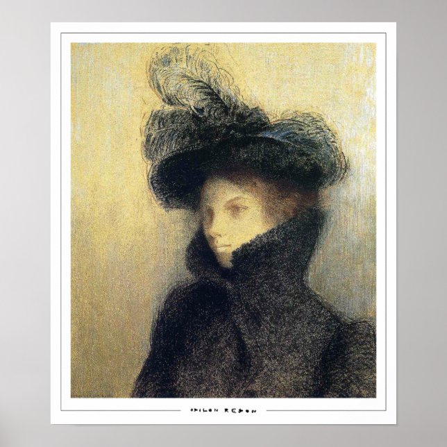 Poster d'art Odilon Redon Zedign #299 (Devant)