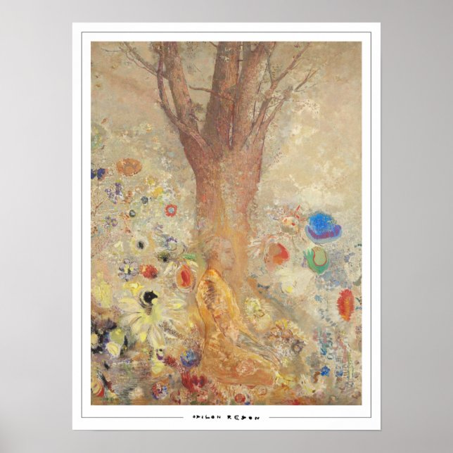 Poster d'art Odilon Redon Zedign #6 (Devant)