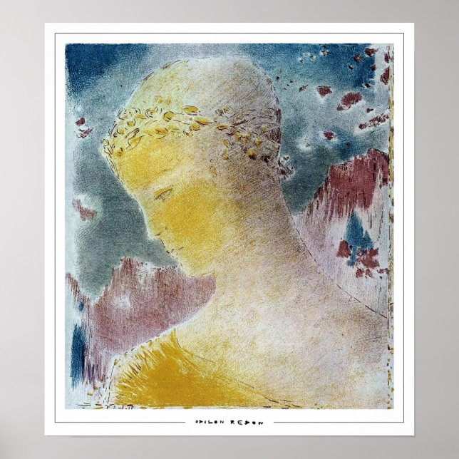 Poster d'art Odilon Redon Zedign #793 (Devant)