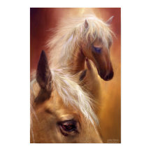 Poster d'art Palomino d'or/Imprimer