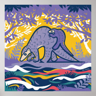 Poster d'art Pangolin