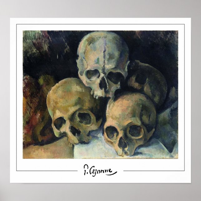 Poster d'art Paul Cézanne Zedign #250 (Devant)