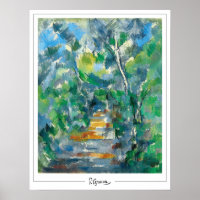 Poster d'art Paul Cézanne Zedign #5